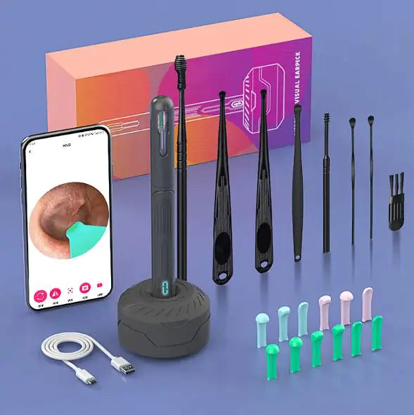 Endoscope de nettoyage d’oreille