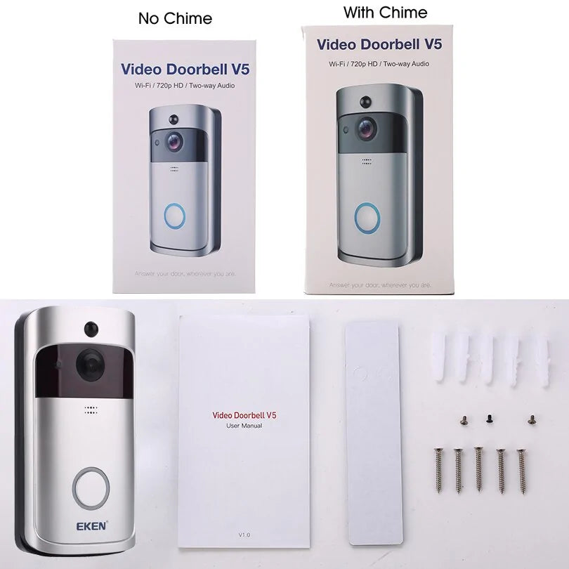 Sonnette de porte intelligente V5