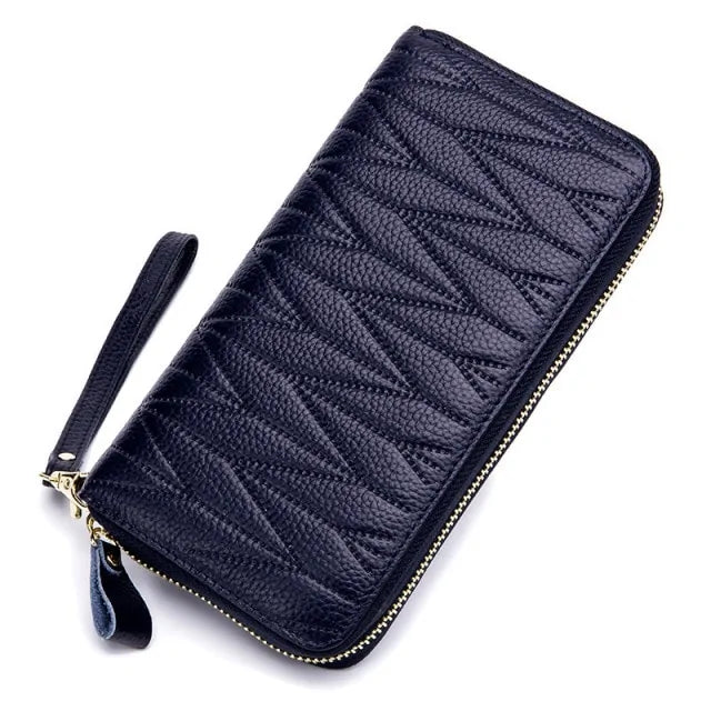 Porte feuille femme en cuir