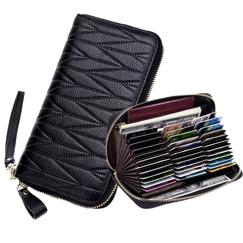 Porte feuille femme en cuir
