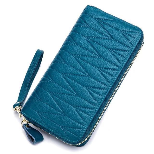 Porte feuille femme en cuir