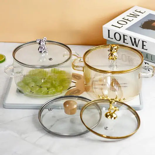 Fondue en verre antiadhésive
