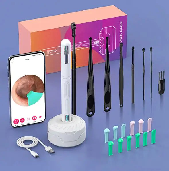 Endoscope de nettoyage d’oreille