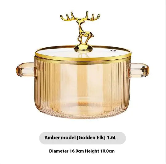 Fondue en verre antiadhésive
