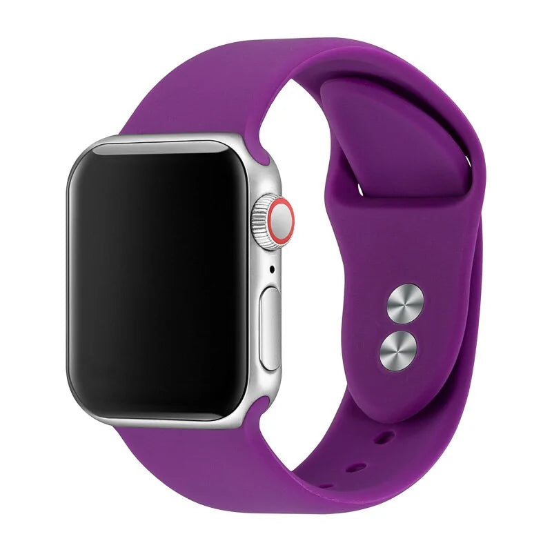 Bracelet silicone Apple Watch