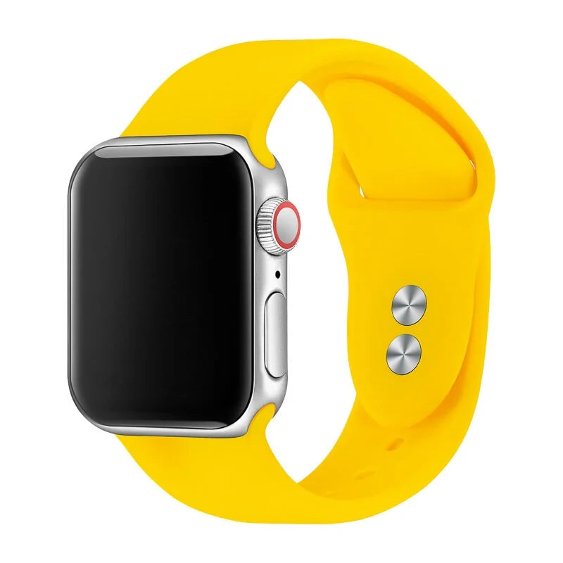 Bracelet silicone Apple Watch