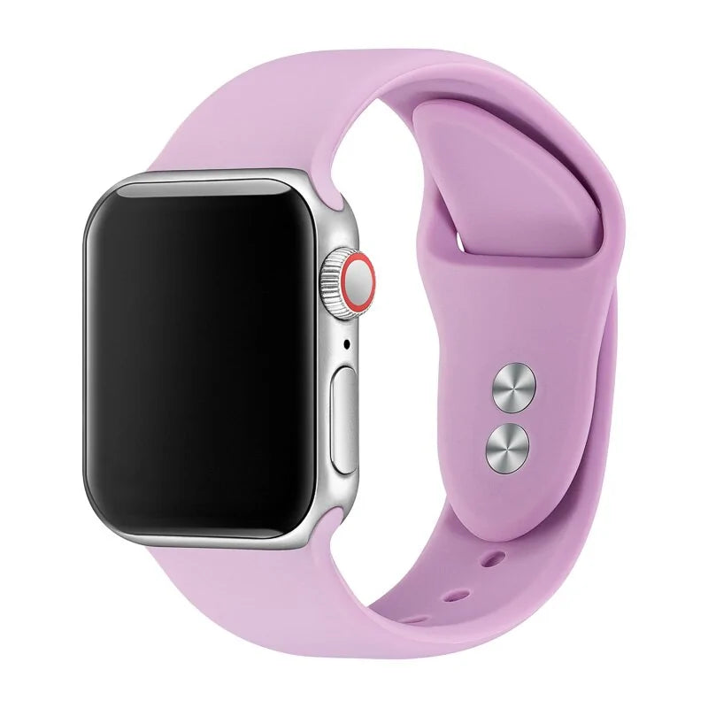 Bracelet silicone Apple Watch